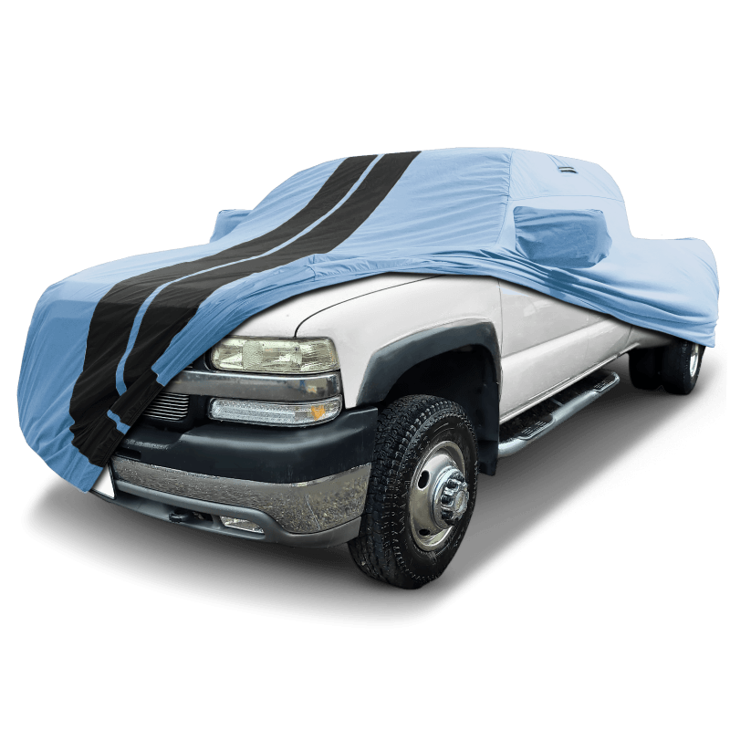 Chevrolet Silverado 3500 Gray Black TitanGuard Truck Cover