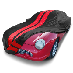 2002-2005 Ford Thunderbird TitanGuard Car Cover-Black and Red