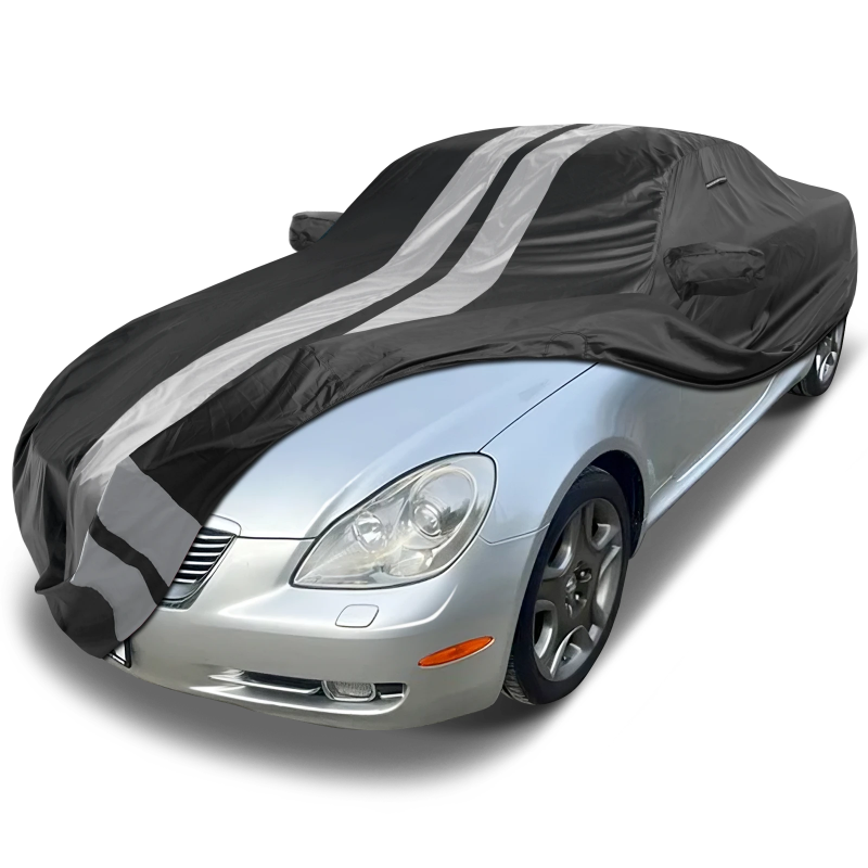 2002-2010 Lexus SC TitanGuard Car Cover-Black and Gray