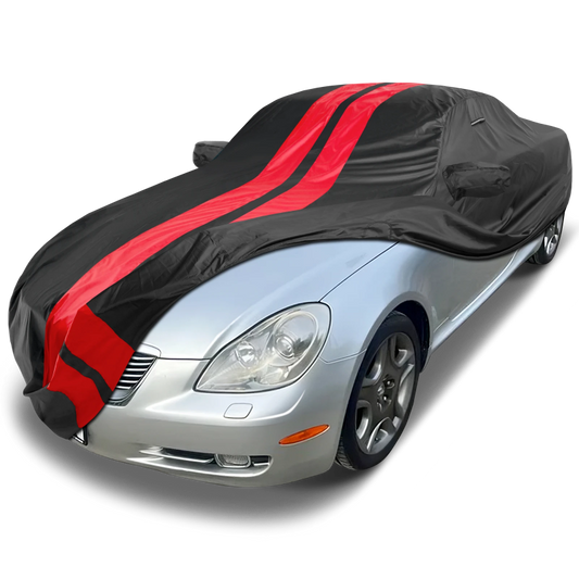 2002-2010 Lexus SC TitanGuard Car Cover-Black and Red