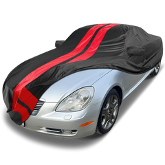 2002-2010 Lexus SC TitanGuard Car Cover-Black and Red