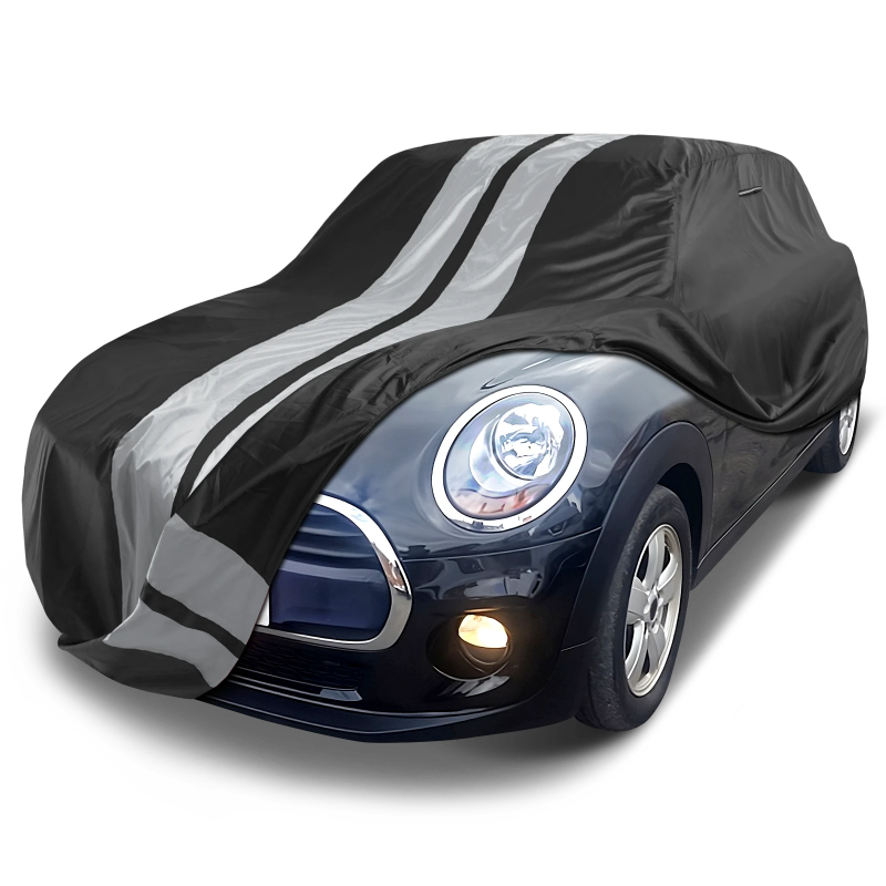 2002-2024 MINI Cooper TitanGuard Car Cover-Black and Gray