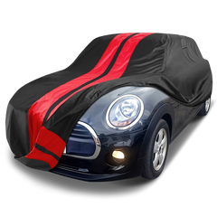 2002-2024 MINI Cooper TitanGuard Car Cover-Black and Red