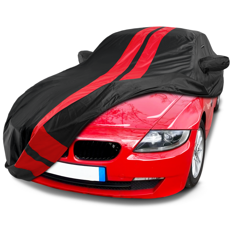 2003-2008 BMW Z4 TitanGuard Car Cover-Black and Red