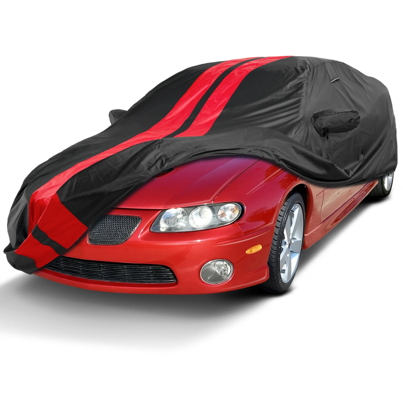 2004-2006 Pontiac GTO TitanGuard Car Cover-Black and Red