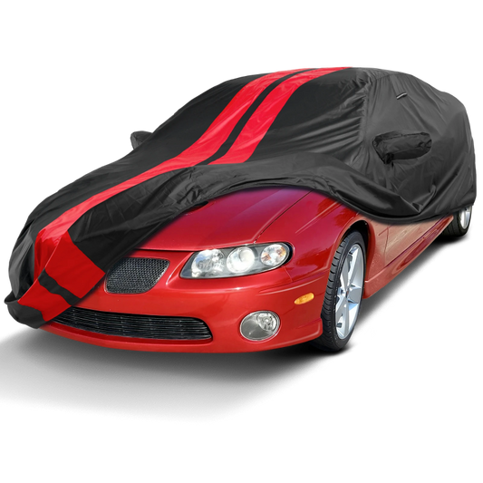 2004-2006 Pontiac GTO TitanGuard Car Cover-Black and Red