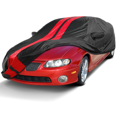 2004-2006 Pontiac GTO TitanGuard Car Cover-Black and Red