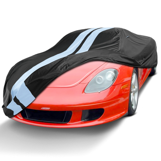 2004-2006 Porsche Carrera GT TitanGuard Car Cover-Black and Gray