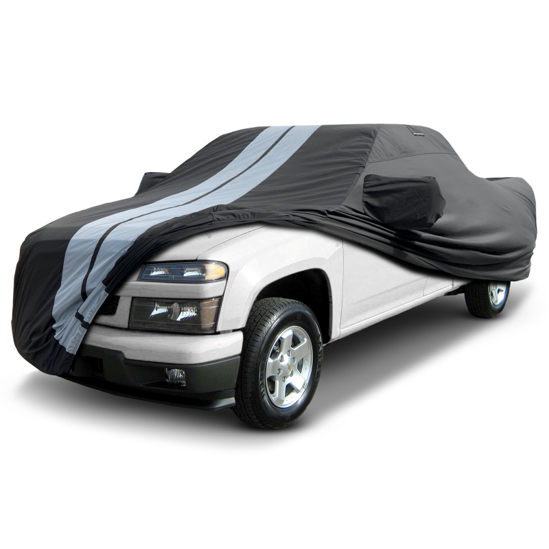 2004-2012 Chevrolet Colorado Crew Cab 5.1 ft. Short Bed TitanGuard Truck Cover-STR-Black and Gray