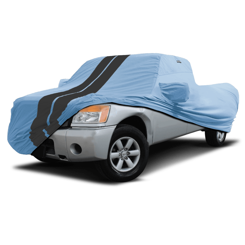 Nissan Titan Gray Black TitanGuard Truck Cover