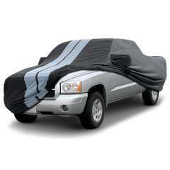 2005-2007 Dodge Dakota Quad Cab 5.4 ft. Short Bed TitanGuard Truck Cover-STR-Black and Gray