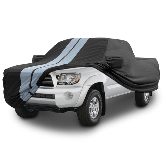 2005-2015 Toyota Tacoma Regular Cab 6.1 ft. Regular Bed TitanGuard Truck Cover-STR-Black and Gray