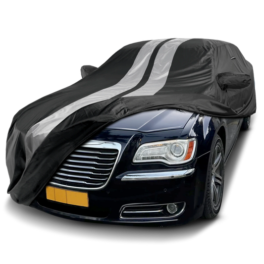 2005-2024 Chrysler 300 Series TitanGuard Car Cover-Black and Gray