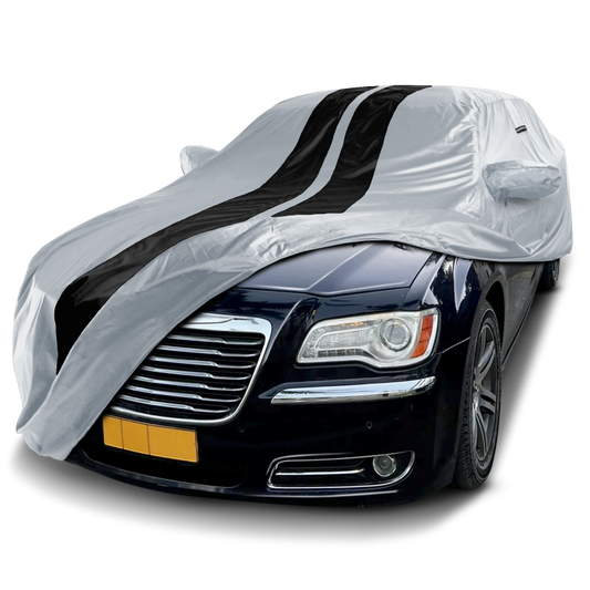 2005-2024 Chrysler 300 Series TitanGuard Car Cover-Gray and Black