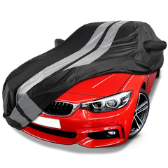 2006-2018 BMW 3-Series Sedan TitanGuard Car Cover-Black and Gray