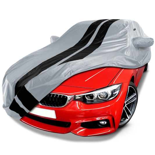 2006-2018 BMW 3-Series Sedan TitanGuard Car Cover-Gray and Black