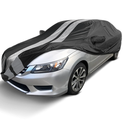 2008-2012 Honda Accord Sedan TitanGuard Car Cover-Black and Gray