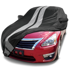 2008-2012 Nissan Altima Coupe TitanGuard Car Cover-Black and Gray