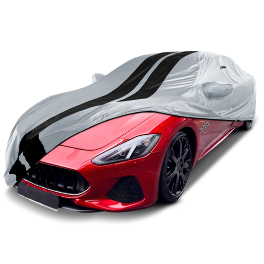 2008-2018 Maserati GranTurismo TitanGuard Car Cover-Gray and Black