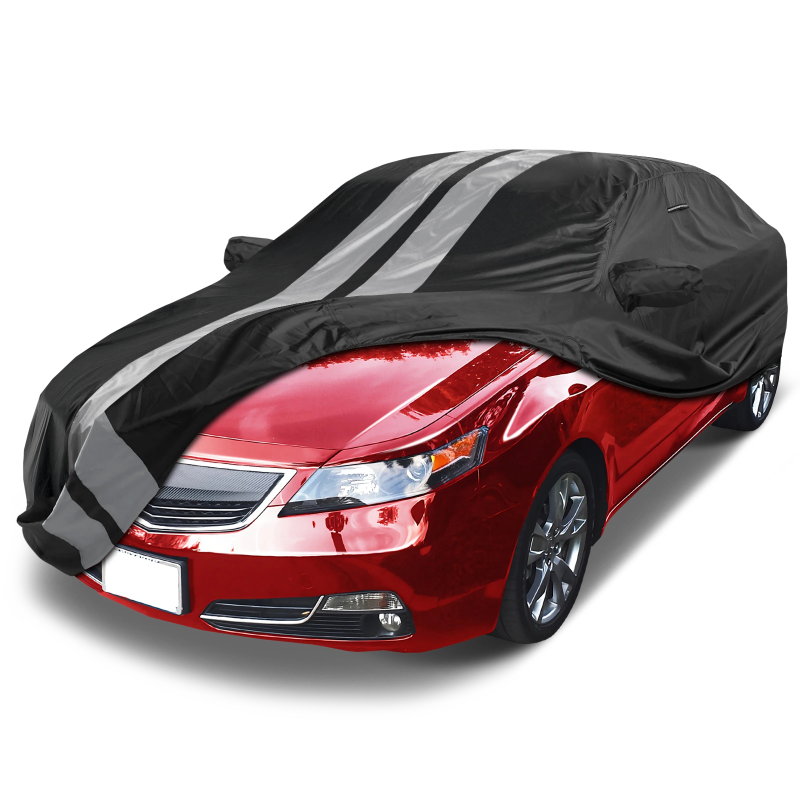 2009-2014 Acura TL TitanGuard Car Cover-Black and Gray