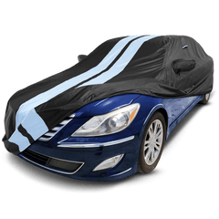 Hyundai Genesis Black Gray TitanGuard Car Cover