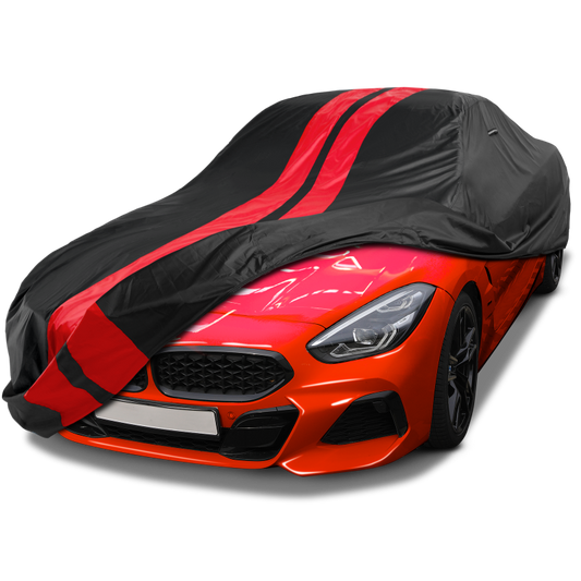 2009-2023 BMW Z4 TitanGuard Car Cover-Black and Red