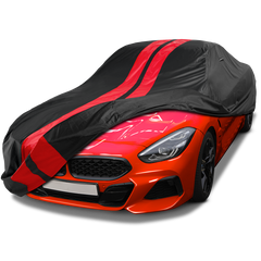 2009-2023 BMW Z4 TitanGuard Car Cover-Black and Red