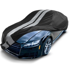 2009-2024 Audi TTS TitanGuard Car Cover-Black and Gray