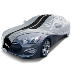 2010-2016 Hyundai Genesis Coupe TitanGuard Car Cover-Gray and Black