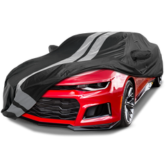 2010-2024 Chevrolet Camaro SS TitanGuard Car Cover-Black and Gray