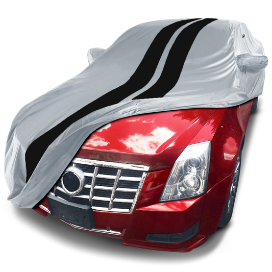 2011-2015 Cadillac CTS Coupe TitanGuard Car Cover-Gray and Black