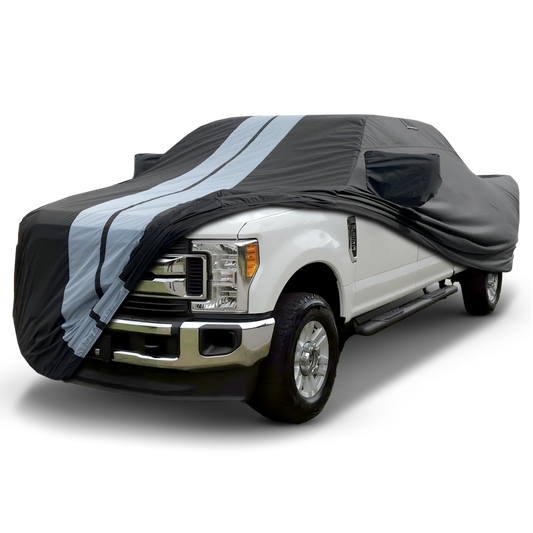 2011-2016 Ford F-250 Super Duty Regular Cab 8.2 ft. Long Bed TitanGuard Truck Cover-STR-Black and Gray