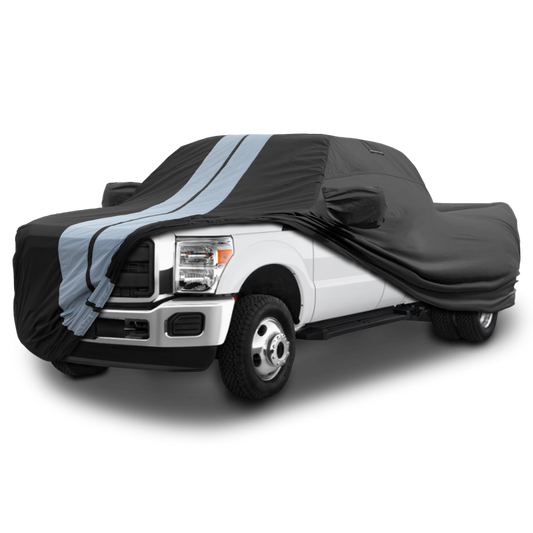 2011-2016 Ford F-350 Super Duty Crew Cab 6.8 ft. Regular Bed TitanGuard Truck Cover-STR-Black and Gray