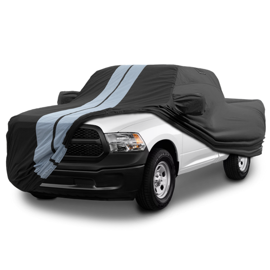 2011-2018 RAM 1500 Regular Cab 8.2 ft. Long Bed TotalGuard Truck Cover-STR-Black and Gray