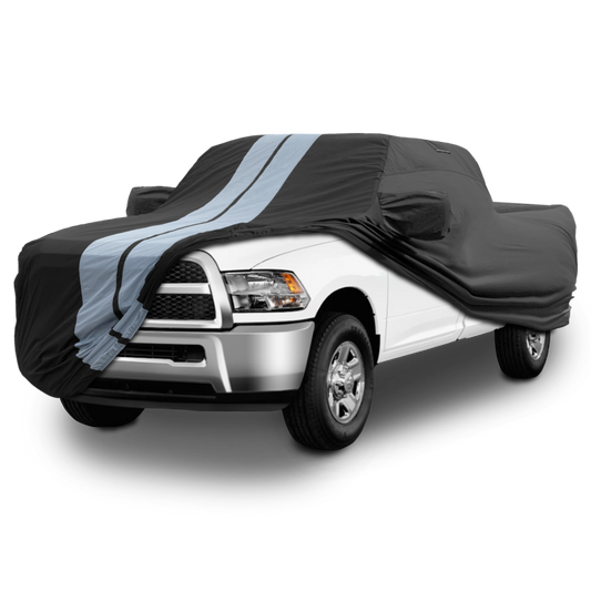 2011-2025 RAM 2500 Regular Cab 8.2 ft. Long Bed TitanGuard Truck Cover-STR-Black and Gray