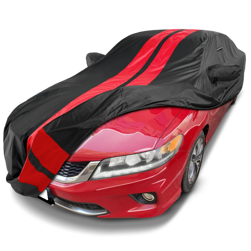 2013-2017 Honda Accord TitanGuard Car Cover-Black and Red