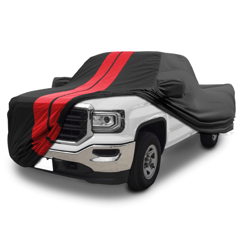 GMC Sierra 1500 Black Red TitanGuard Truck Cover