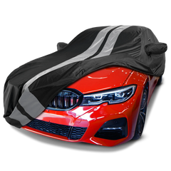 2015-2024 BMW M3 TitanGuard Car Cover-Black and Gray