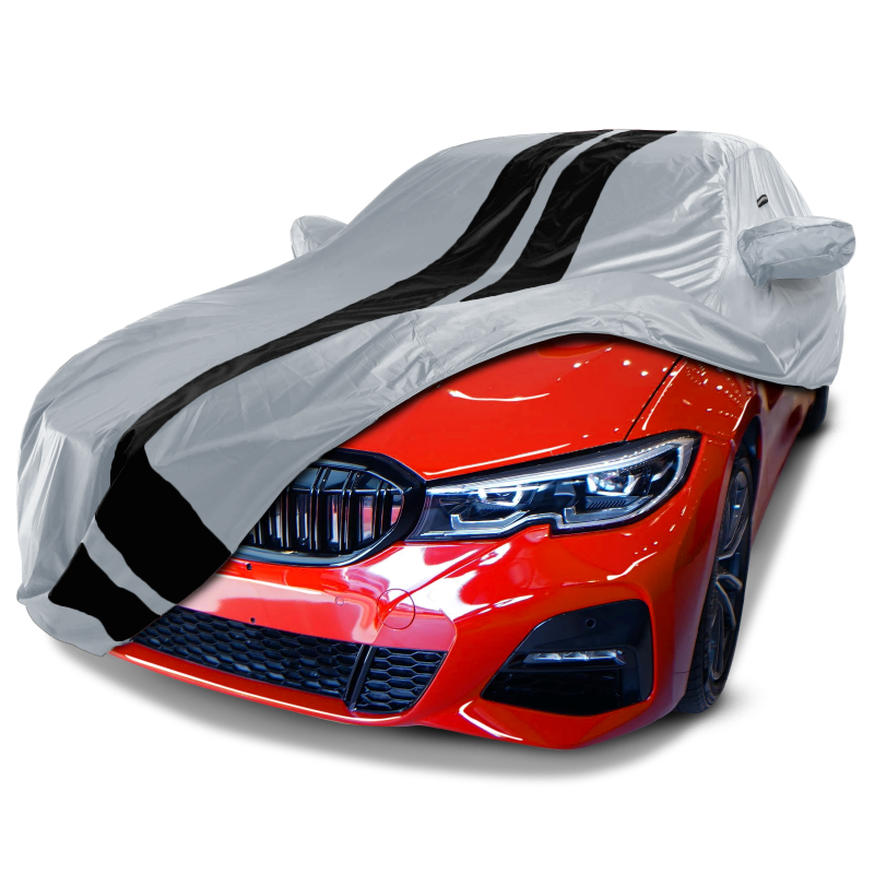 2015-2024 BMW M3 TitanGuard Car Cover-Gray and Black