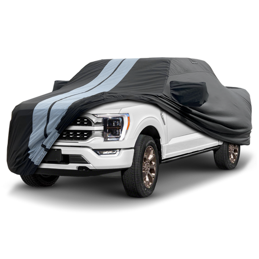 2015-2024 Ford F-150 Regular Cab 8.0 ft. Long Bed TitanGuard Truck Cover-STR-Black and Gray