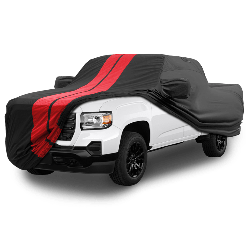 GMC Canyon Black Red TitanGuard Truck Cover