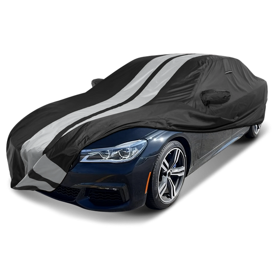 2016-2022 BMW 7-Series TitanGuard Car Cover-Black and Gray