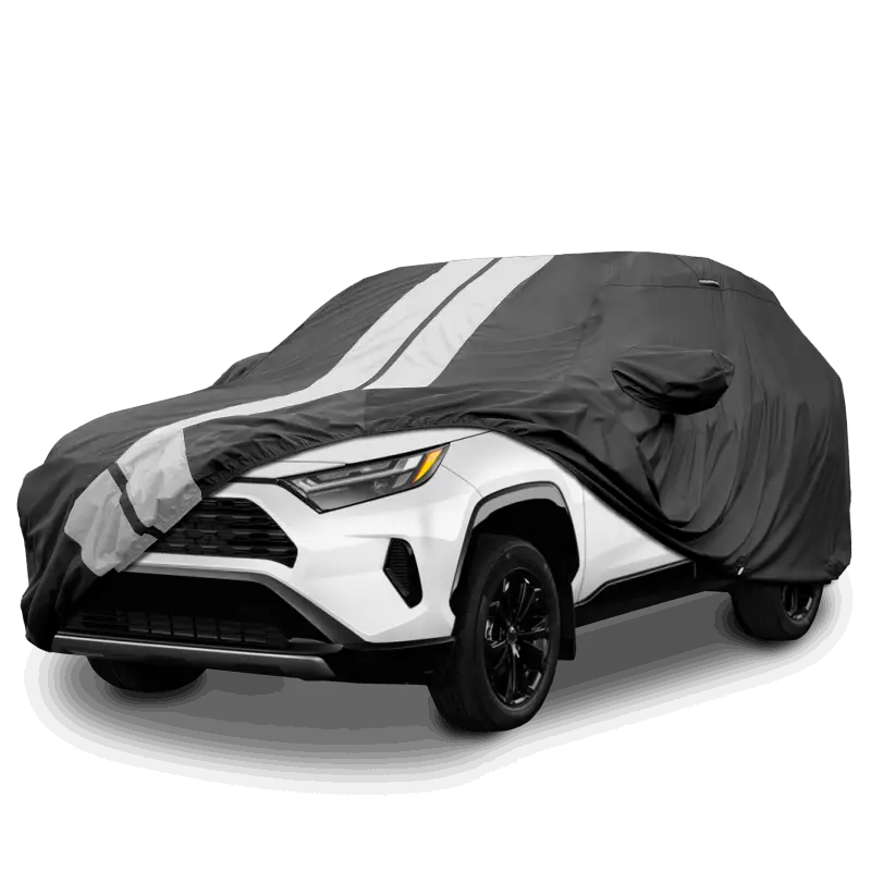 2016-2024 Toyota RAV4 Hybrid TitanGuard SUV Cover-STR-Black-Gray