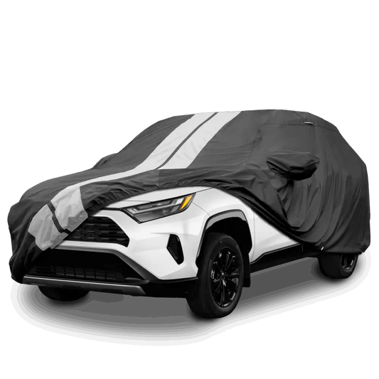 2016-2024 Toyota RAV4 Hybrid TitanGuard SUV Cover-STR-Black-Gray