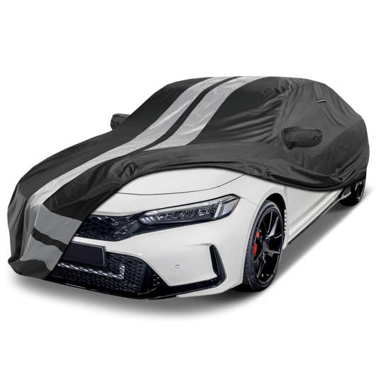 2017-2021 Honda Civic Type R TitanGuard Car Cover-Black and Gray