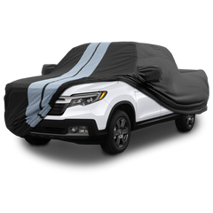 2017-2024 Honda Ridgeline Crew Cab 5.3 ft. Short Bed TitanGuard Truck Cover-STR-Black and Gray