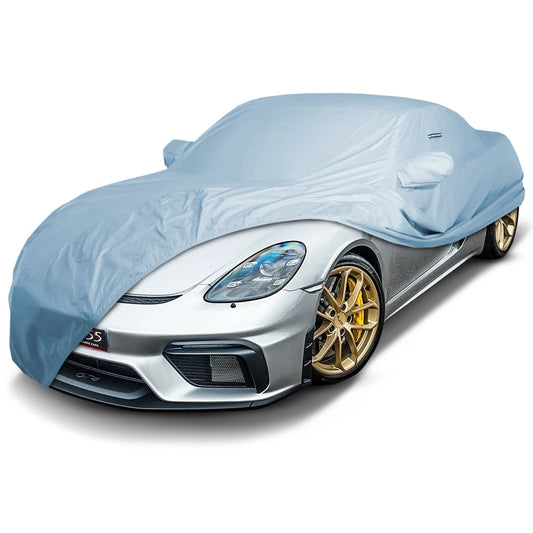 2017-2024 Porsche 718 Cayman GoldGuard Car Cover-Gray