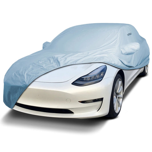 2017-2024 Tesla Model 3 GoldGuard Car Cover-Gray