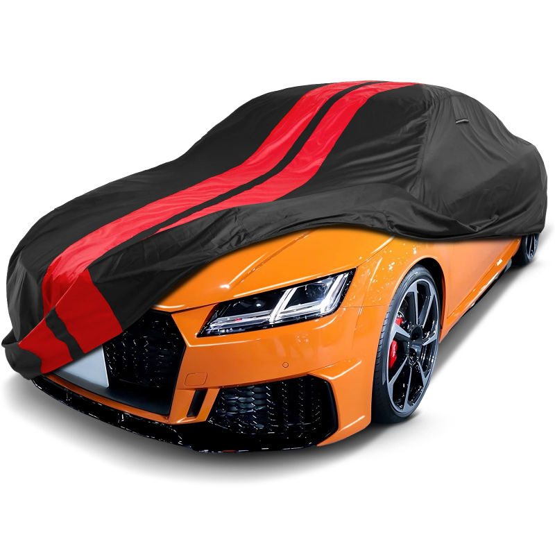 2018-2022 Audi TT RS TitanGuard Car Cover-Black and Red