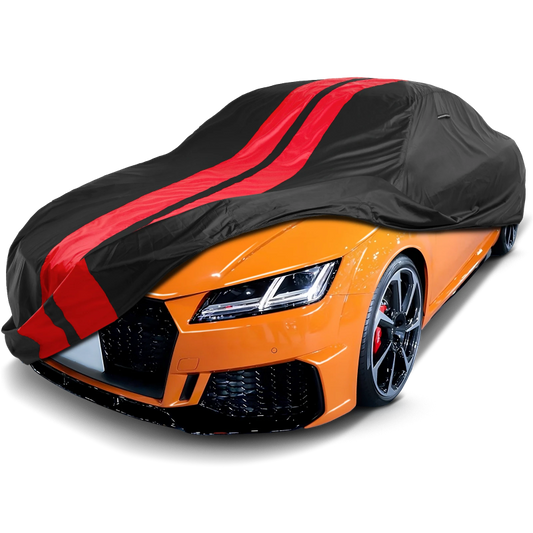 2018-2022 Audi TT RS TitanGuard Car Cover-Black and Red